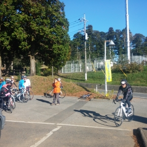 鹿野山秋元口到着～