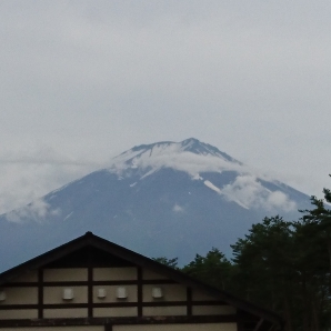 前日の富士山