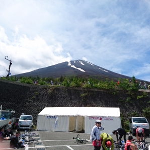当日の富士山