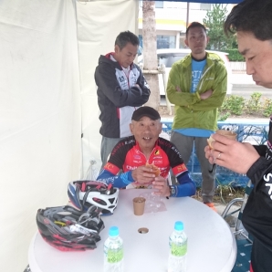 メイン会場（ゴール後）