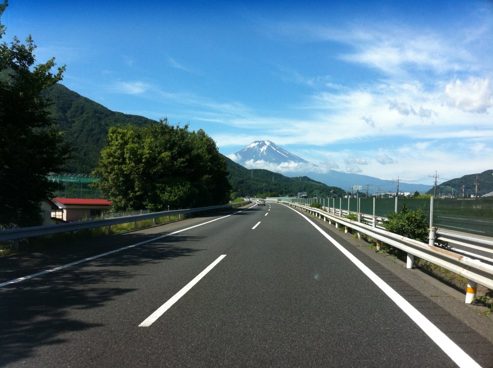 富士山見えてきた～