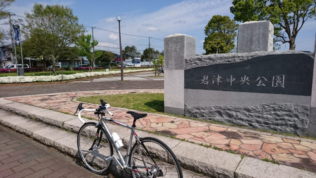 自粛中のお散歩サイクリングコース004（千葉県君津市周辺）