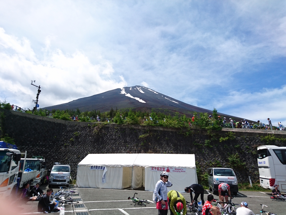 当日の富士山